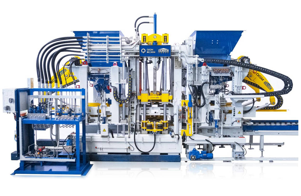Alemaniako zehaztasun ingeniaritza txinatar asmamenarekin konbinatuz, Quangong ZN1000-2 adreilua egiteko makina kalitate handiko ekoizpenerako eraiki da.